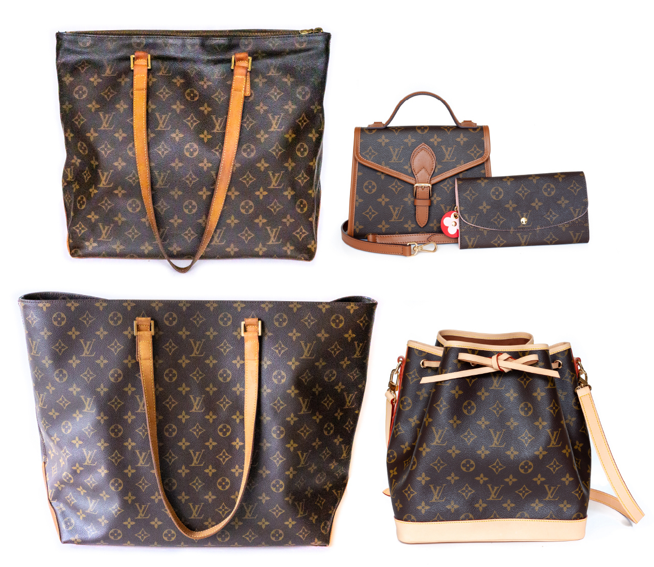 包包改造｜LV Cabas Mezzo 天心包變成 IVY 復古斜背包與 Noe 大水桶包